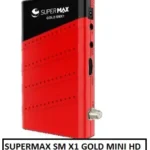 Supermax SM X1 Gold Mini HD Receiver Software