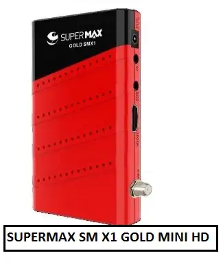 Supermax SM X1 Gold Mini HD Receiver Software