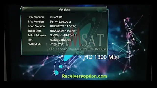 Samsat Hd1300 New Firmware