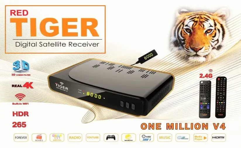 TIGER ONE MILLION 4k Software download