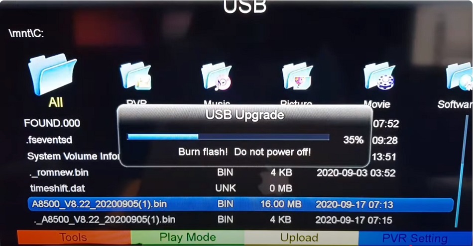 istar a9900 prime firmware
